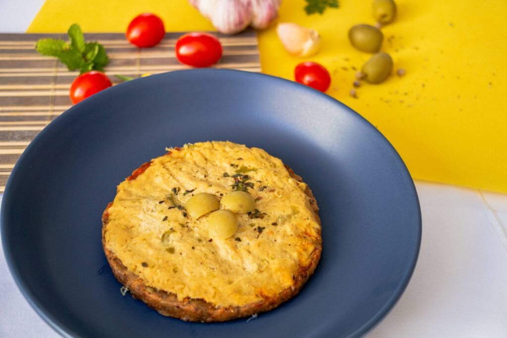 mini pizza frango